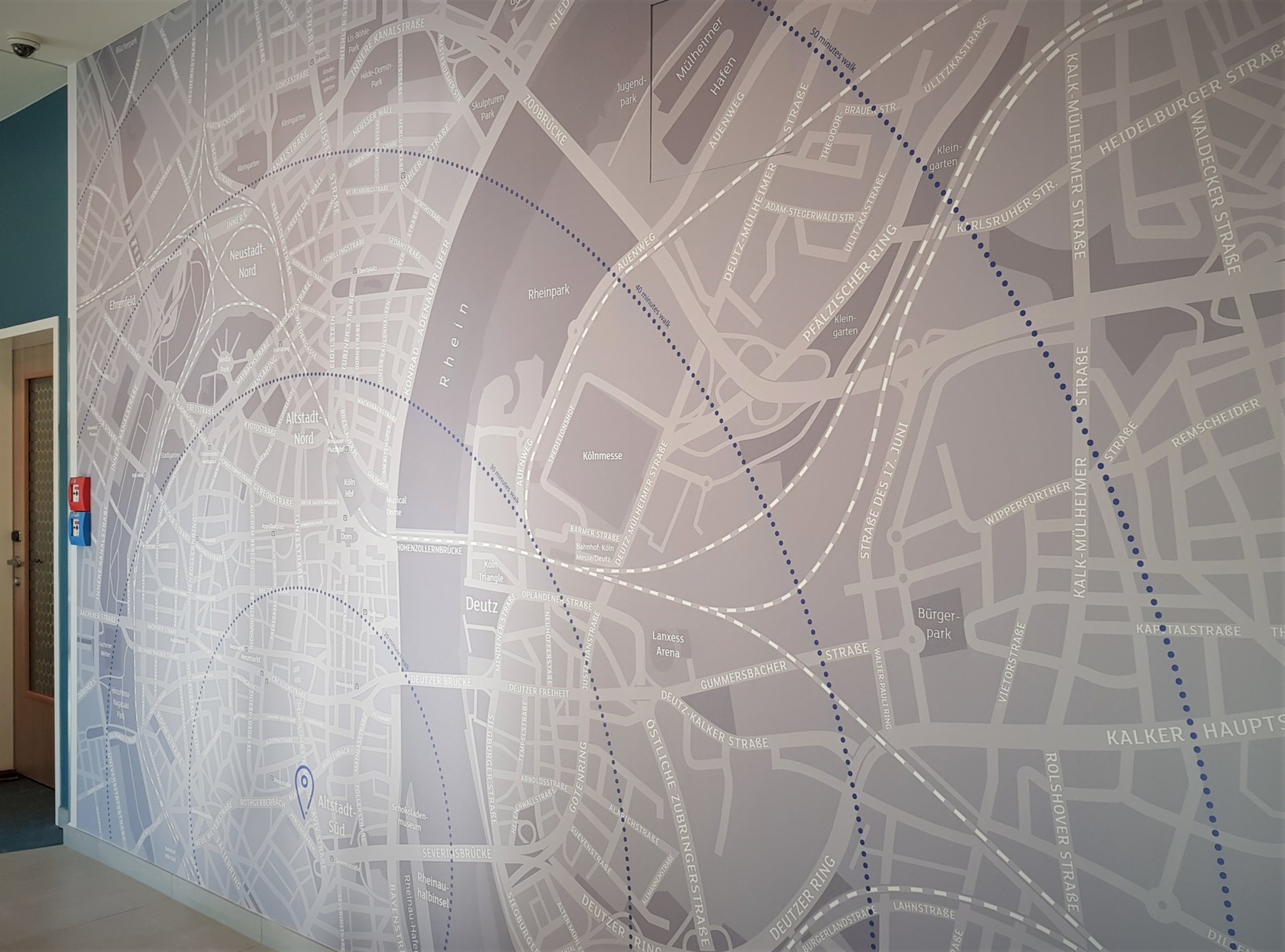 MAP WALL