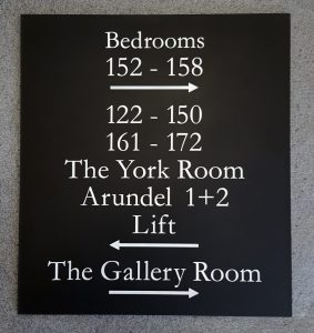 Numéros de chambre hôtel personnalisés
